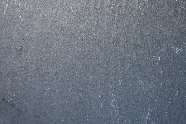 A piece of grey slate unfinished.